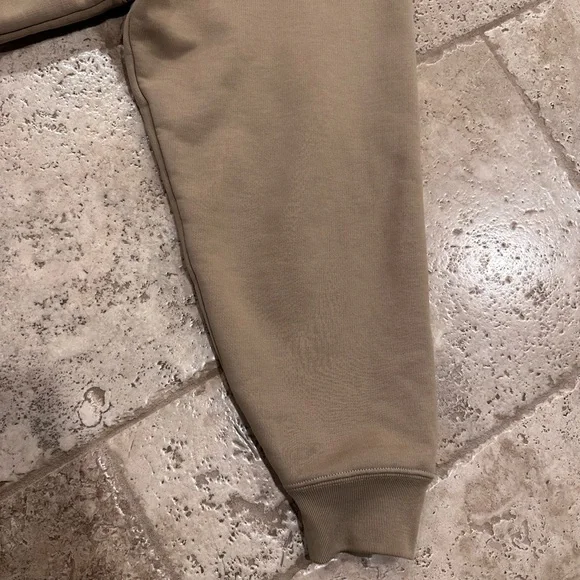 Balenciaga Khaki / Brown Mailbox Letter Logo Pullover Hoodie